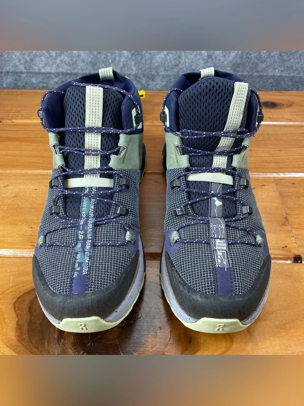 On Running Cloudtrax Womens Size 9 Reseda Lavender Mid Hiking Shoes 53.99053